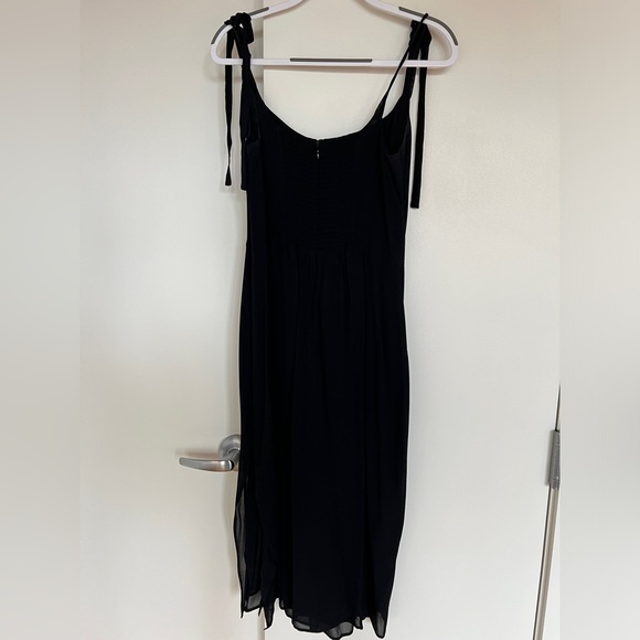 Reformation Besse Dress | Black | Size 10 - Picture 4 of 10
